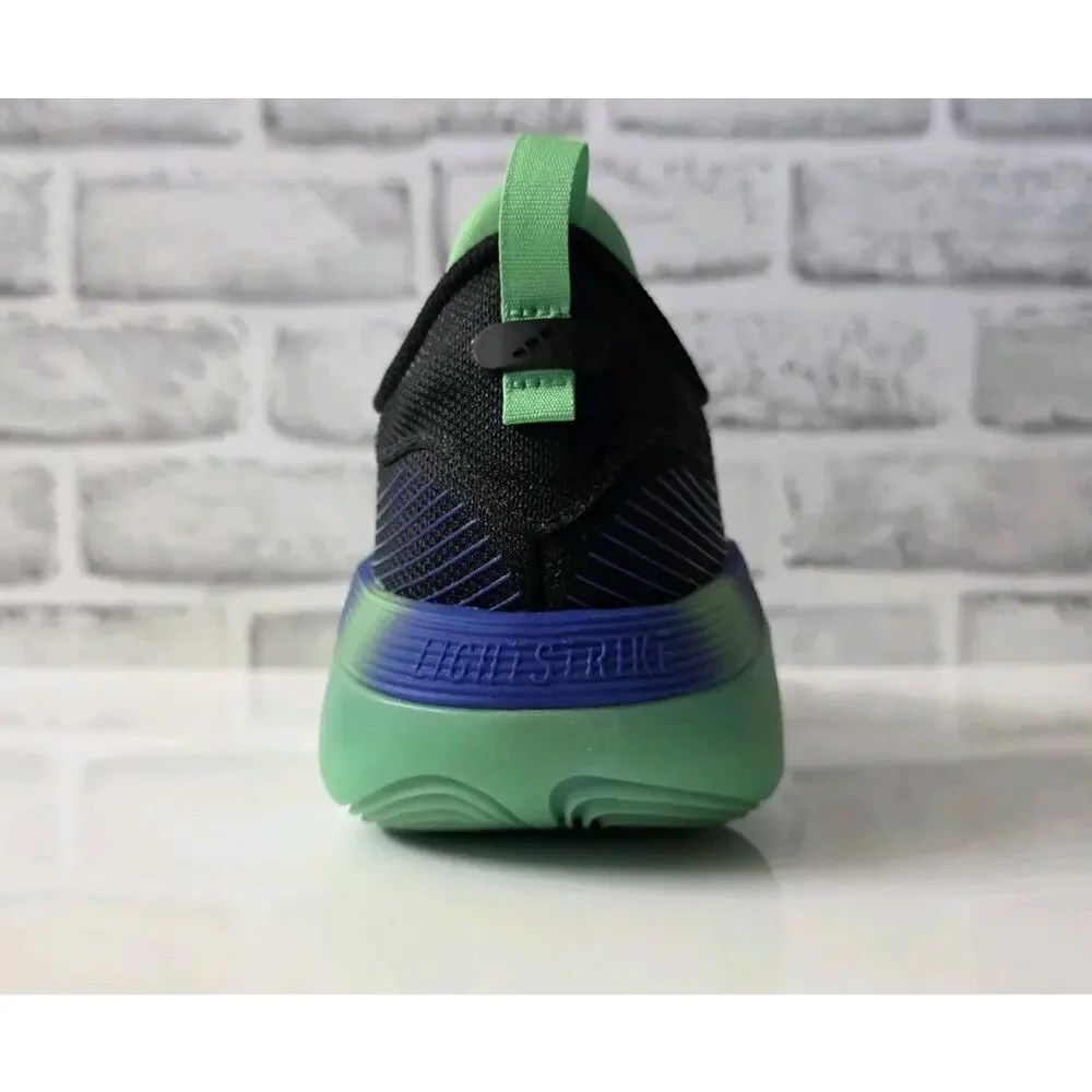 Adidas Exhibit Select 2.0 Basketball Shoes Women's Size 9 Black Green JS0642